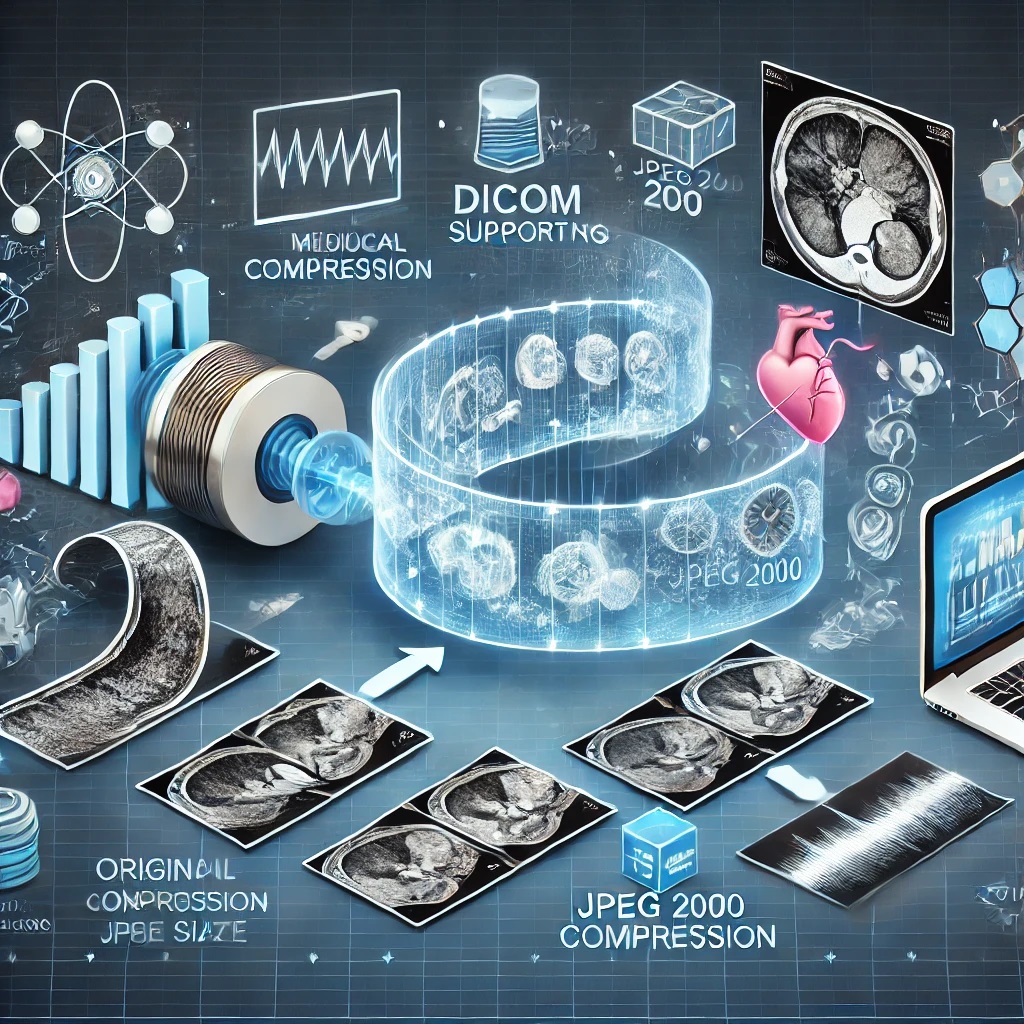 JPEG 2000 in DICOM: Compression Algorithms for Efficient Medical Imaging